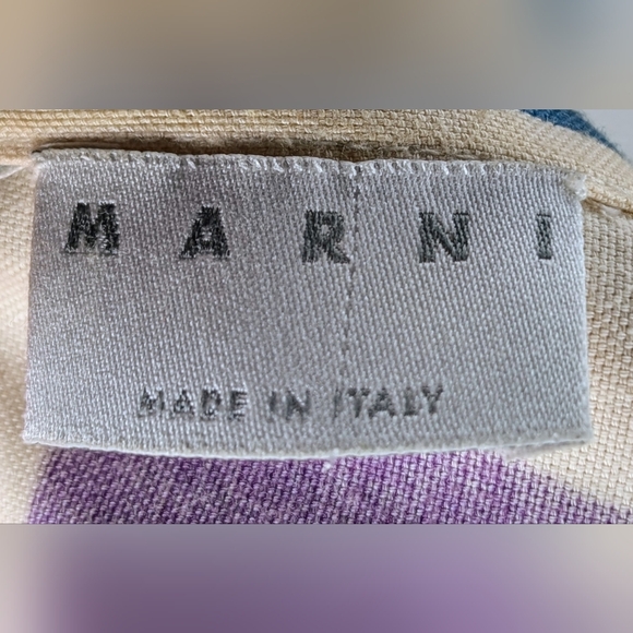 Marni • Floral Cotton A-Line Skirt - Picture 3 of 4